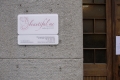 Detail praxisschild frontal