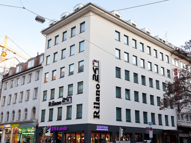 Fassade bei Tag
