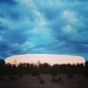 #ufo in #munich #allianzarena #soccer #fußball #arena #stadion
