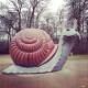 #Schnecke #snail #deutschesmuseum #verkehrszentrum i like the #smile
