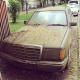Die #natur holt sich seinen #Wirt. #nature #mercedes #moos #moss