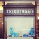#urbantypography #muc#munich #trikotagen #knitware #historic #handwritten on #glass by #signpainter #blaschke #funny #typografie #typography