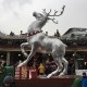 #Rentier #rudolf #red #nose #reindeer  #christmas #bambi #london #silver