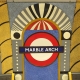 #London #marble #arch #underground #tube #enamel #station #sign