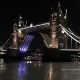 #London #towerbridge #open #night #illuminated #nice #nofilter